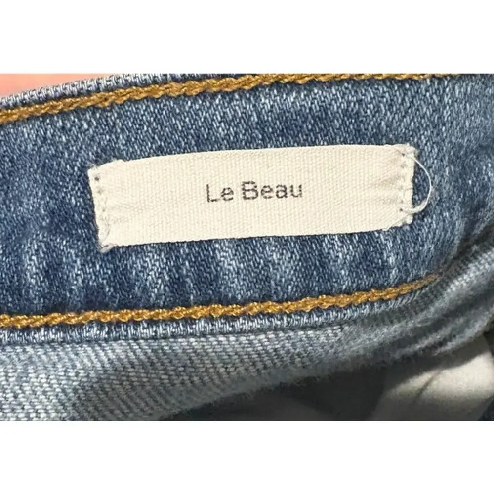 Womens Frame Le Beau Slim Boyfriend Jeans Size 26 - Picture 7 of 7